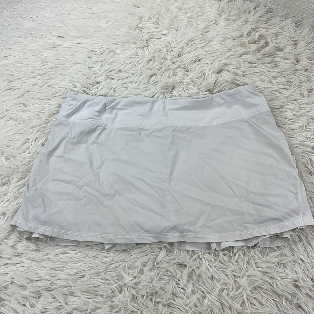 Lululemon Run: Pace Setter Skirt White
